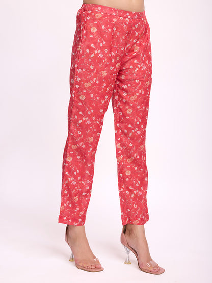 FLORAL BANDHANI, PRINTED CO-ORD set