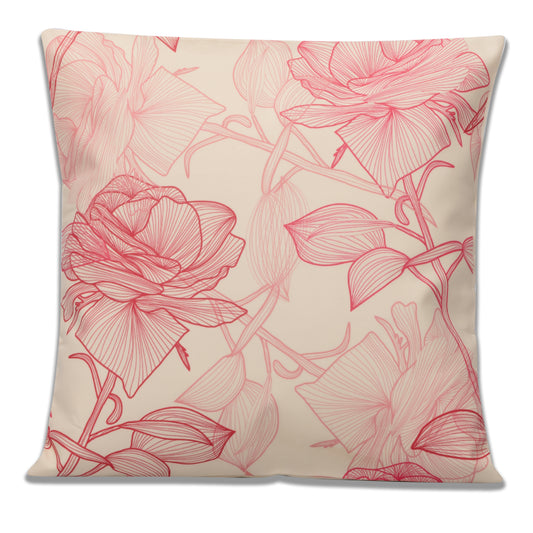 Digital Printed Cushion cover, 16" x 16"