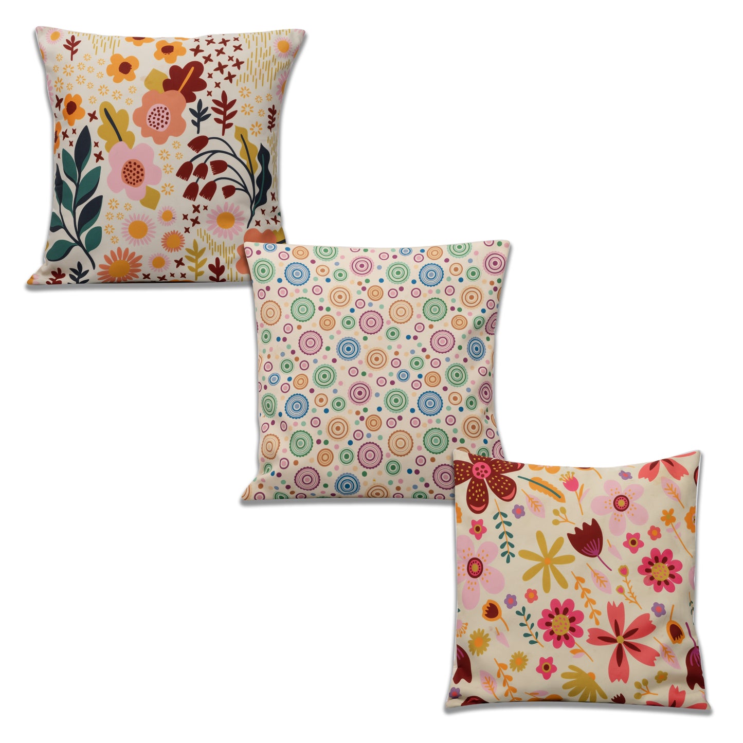 AMAZE, Cushion cover, Set of 3, 16"X16"